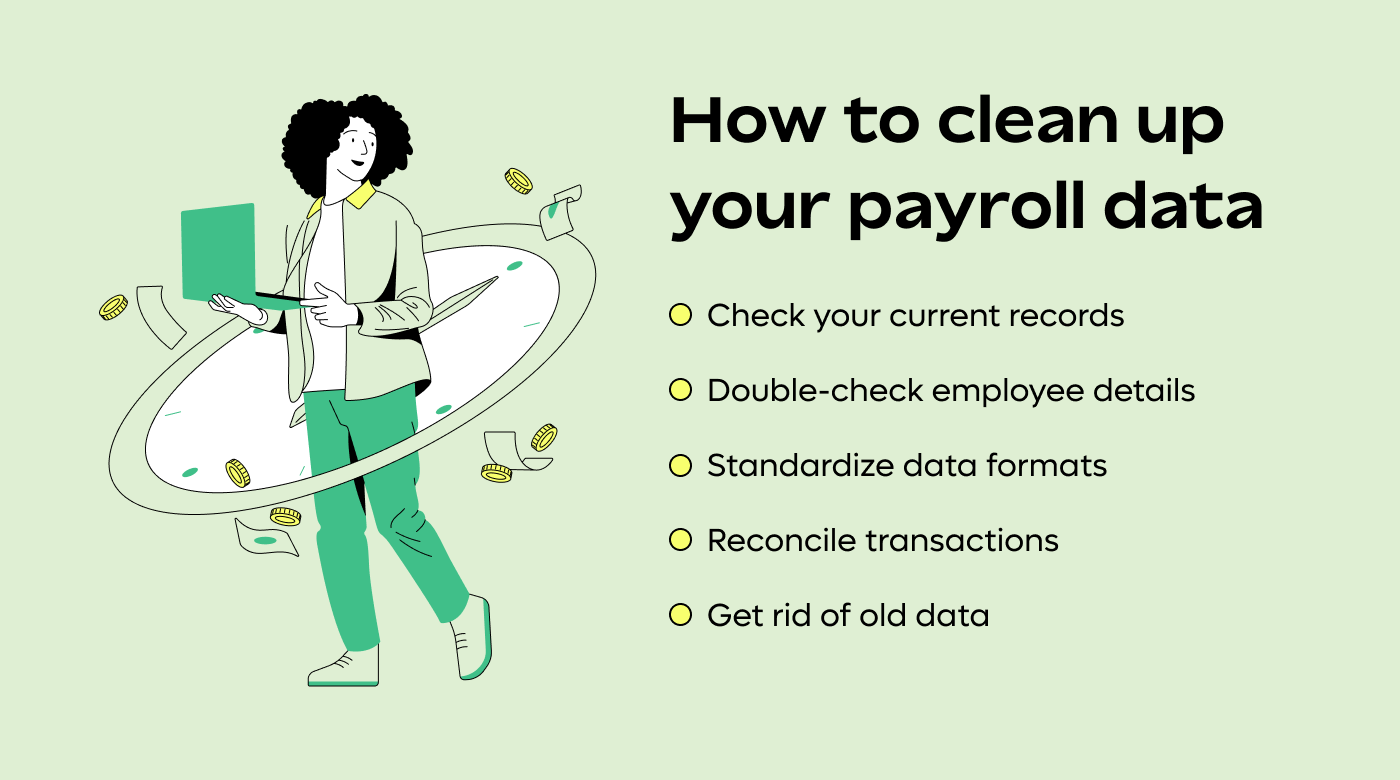 Clean up your payroll data